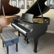 1968 Steinway model L grand piano and artist bench - Grand Pianos